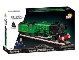 Konstruktorius Cobi Flying Scotsman British Steam Locomotive garvežys 6292, 2677 d.