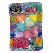 Crazy Chic: Bloom Bloom širdies formos vonios bombų rinkinys – 8 vnt.