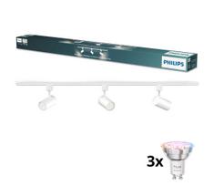 Philips-LED Reguliuojamas taškinis šviestuvas v l.sys. EASYLINK HUE 3xGU10/4,7W/230V 1m balta