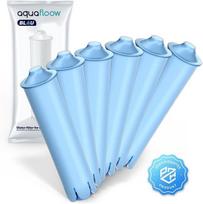 Aquafloow pakaitinis vandens filtras Jura Blue automatiniams kavos aparatams, 6 vnt., suderinamas su Jura 71312 Blue, filtro kasetė kavos aparatams A1 A5 F5 F7 F8 Ena3, Giga5, Impressa