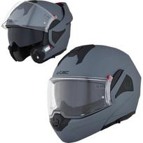 Motociklininko šalmas su pakeliamu žandikauliu W-TEC Sabron P/J - Nardo Grey
