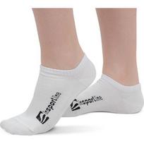 Bambukinės kojinės iki kulkšnies inSPORTline Silvatic Ankle AG+ antibakterinės, 3 poros - Balta