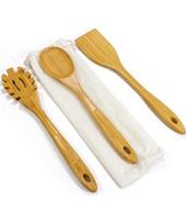 Origin Outdoors virtuvės įrankių rinkinys „Bamboo"