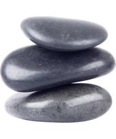 Lavos akmenų rinkinys inSPORTline River Stone 4–6 cm, 3 vnt.