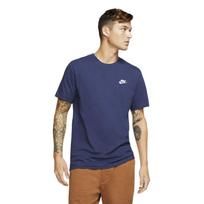 Nike Sportswear Club SS laisvalaikio marškinėliai - Dydis S (AR4997-410 Marškinėliai)