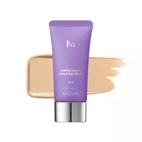 Missha M Perfect Cover Serum BB Cream serumo pagrindo kremas, No.23 Natural Beige, 20 ml.