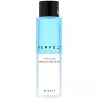 Missha Perfect Lip & Eye Make Up Remover makiažo valiklis, 150 ml.