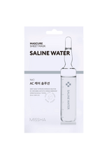 Missha Mascure AC Care Solution lakštinė veido kaukė probleminei odai, 1 vnt.