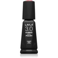 Layla Cosmetics 3.0 Hybrid Nail Polish nagų lakas n. 1.3 Cyber Sex 10 ml