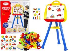Magnetinė lenta LeanToys mėlyna