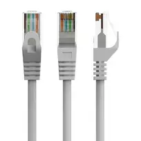 Tinklo kabelis Gembird PP6U-CU-1M Cat6 1m pilkas