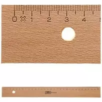 Liniuotė Möbius+Ruppert 1930 - 0000 300 mm buko medžio