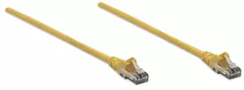 Intellinet tinklo jungiamasis kabelis Cat6, 10 m, geltonas, CCA, U/UTP, PVC, RJ45, auksu dengti kontaktai, be užkabinimo, su apsauginiu gaubteliu, viso gyvenimo garantija