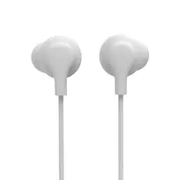 Ausinės Hama Popply laidinės į ausį, skambučiams ir muzikai, balta