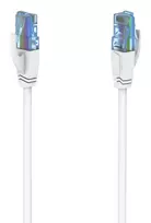 Hama 00200675 tinklo kabelis baltas 3 m Cat6a U/UTP (UTP)