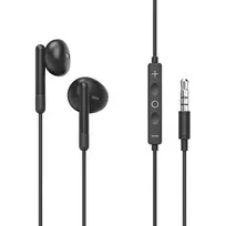 Hama Noble ausinės laidinės ausinės su mikrofonu skambučiams ir muzikai juodos