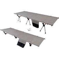 BasicNature Camping Bed 'Lifted'