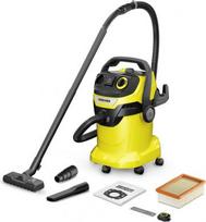 Vacuum Cleaner KARCHER Input power 1200 W Dust capacity 25 L Drum vacuum Cleaning type Dry&wet Dust container Dust bag Colour Black/Yellow 1.628-317.0 1.628-317.0 | 4066529153562