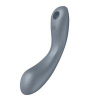 SATISFYER CURVY TRINITY 1 MĖLYNA-PILKA