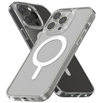 Mercury dėklas MagSafe Jelhard Apple iPhone 15Pro Max 6,7" skaidrus
