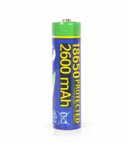 Battery 3,7V Li-Ion typ 18650 2600mA