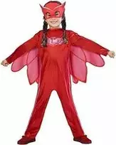 Ecost prekė po grąžinimo AMSCAN 9902947 - vaikiškas kostiumas PJ Masks Olette, kombinezonas ir kaukė (Atnaujinta)