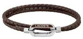 Lacoste Vyriška odinė apyrankė Starboard 2040113