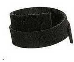 „Solarix“ dvipusis lipdukas „Velcro“, 20 mm plotis – 25 m pakuotė SXSZO-20MM-25M-BK
