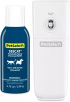 PetSafe SSSCAT automatinis purškiamasis repelentas – judesio jutiklis, bekvapis repelentas, skirtas naudoti patalpose