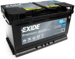 EXIDE Premium EA900 90Ah 720A (EN) akumuliatorius