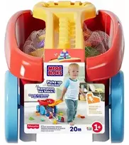 Mattel *****MEGA BLOKS vagonas + blokeliai JFR30 /2