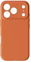 „iPhone 17 Pro Max / 18 Pro Max“ dėklas (žemas kameros kraštas), „Forcell F-Protect Rubber Premium“, suderinamas su „MagSafe“, oranžinis