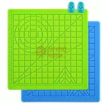 Silikoninis 3D piešimo padas 18 x 18 cm + apsaugos