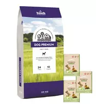 Bosch Petfood bosch Dog Premium 20kg + Sammys Herbal Bones 3kg