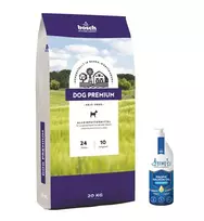 Bosch Petfood bosch Dog Premium 20kg + BEMO lašišų aliejus 1000ml