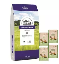 Bosch Petfood bosch Dog Premium 20kg + Sammys Herbal Bones 4kg