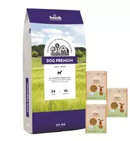Bosch Petfood bosch Dog Premium 20kg + Sammys Muslitaler 3kg