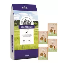Bosch Petfood bosch Dog Premium 20kg + Sammys Muslitaler 4kg