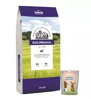 Bosch Petfood bosch Dog Premium 20kg + Sammys Tooth Stiks 300g