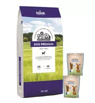 Bosch Petfood bosch Dog Premium 20kg + Sammys Tooth Stiks 300g x 2