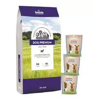 Bosch Petfood bosch Dog Premium 20kg + Sammys Tooth Stiks 300g x 3