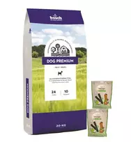 Bosch Petfood bosch Dog Premium 20kg + Sammys Tooth Bar 250g x 2