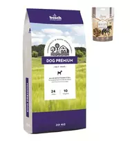 Bosch Petfood bosch Dog Premium 20kg + BEMO arklienos skanėstai 130g