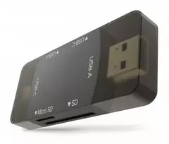 Išmanusis laikrodis Atminties Kortelių Skaitytuvas - Newell OTG 4-in-1 3.0 Hub USB-A, USB-C, 5Gb/s