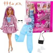 Mattel Lėlė Barbie Deluxe Style Rinkinys modowy su lalką ubrankami i akcesoriami