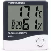 Temperatūros ir drėgmės matuoklis HTC-1 (Su metrologinės patikros sertifikatu)