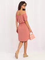 Suknelė Sublevel Sukienka-D73761M30244B1-ciemny rožinė