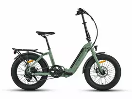 Kita Dviratis 20' elektrinis sulankstomas Overfly Doris 250 W žalias