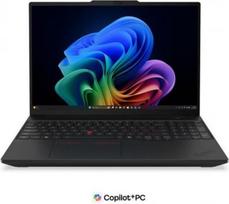 Lenovo ThinkPad T16 G5 Intel | Black | 16 " | IPS | WUXGA | 1920 x 1200 pixels | Anti-glare | Intel Core Ultra 7 | 355 | 32GB | LPCAMM2 LPDDR5X | Solid-state drive capacity 512GB | Intel Graphics | Windows 11 Pro | 802.11be | Bluetooth version 5.4 21WT000SMH | 199275426834