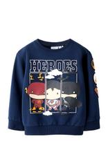 Name It - Nmmosmus Batman Nreg Sweat Bru Wab - Megztinis - Tamsiai mėlyna